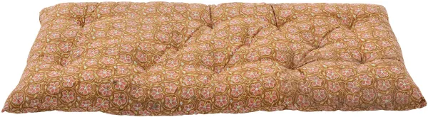 BLOOMINGVILLE Kamala Pude, Brun, Bomuld W: 65cm, H: 10cm, L: 145cm